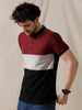 Striped Elite Polo T-Shirt