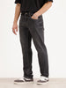 Straight Fit Denim Jeans | Grey