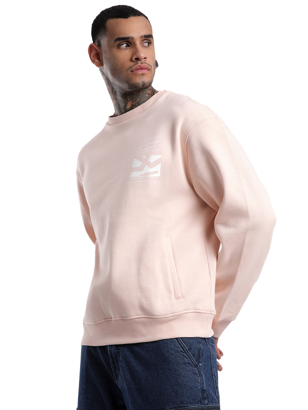 Premium Light Pink Sweatshirt