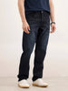 Straight Fit Denim Jeans | Blue