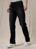 Black Anti Fit Faded Jeans