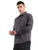 Dark Grey Desire Cotton Shirt