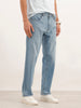 Light Fade Anti Fit Denim Jeans | Light Blue