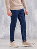 Men's Skinny Crop Casual Jeans | Dark Stone