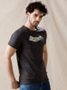 Month End Printed Slim Fit T-Shirt