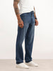 Faded Anti Fit Denim Jeans | Blue