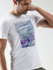 Printed Energetic Casual T-Shirt