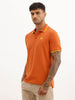 Classic Tipping Collar Polo T-Shirt | Rust | WWTS289F