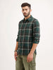 Textured Regular Fit Shirt | Dark Green