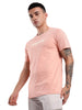 Coral Pink Printed T-Shirt