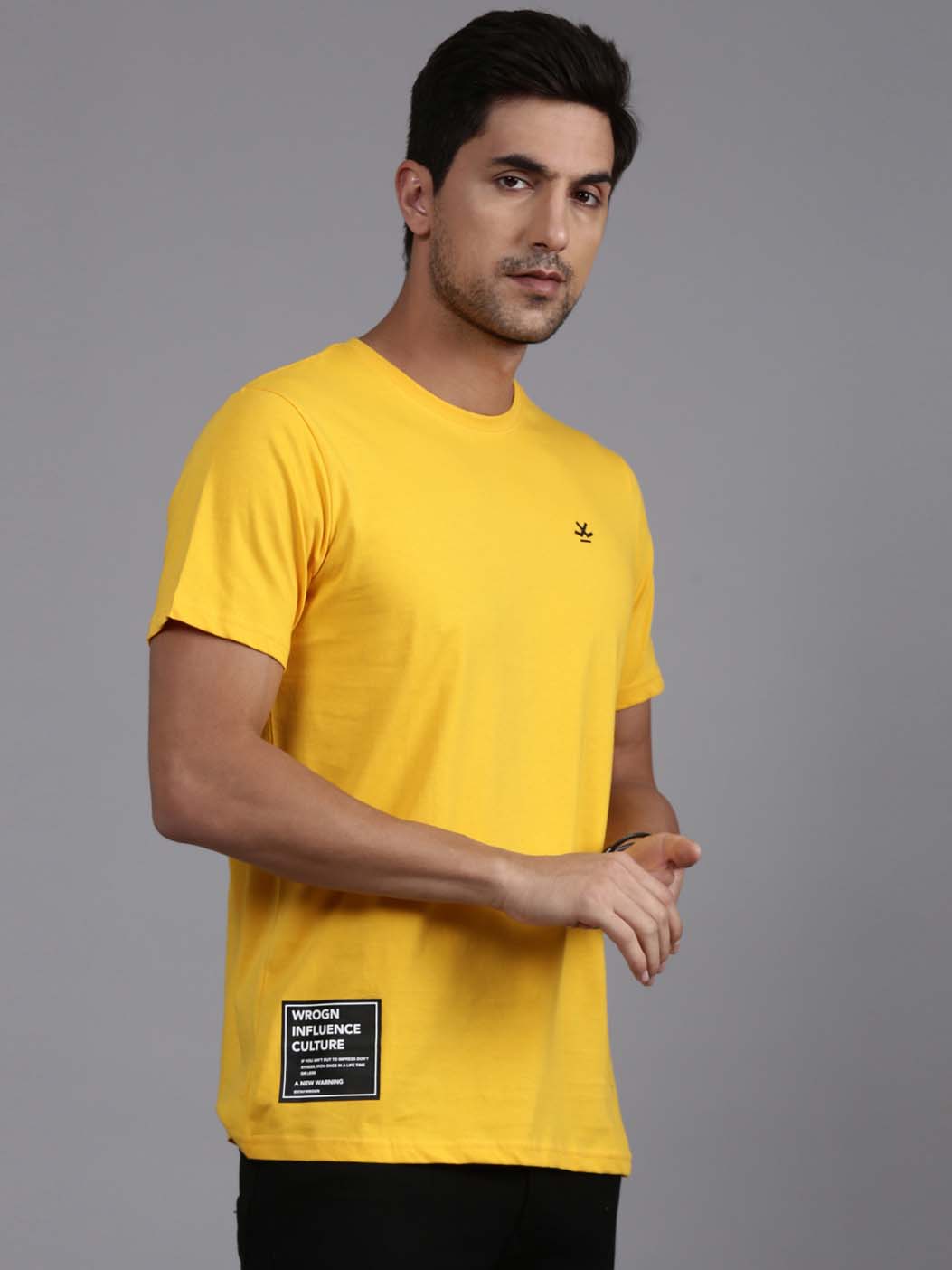 Wrogn Influence Yellow T-Shirt