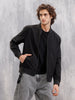 Light Weight Shell Bomber Jacket For Everyday Use  |  Black