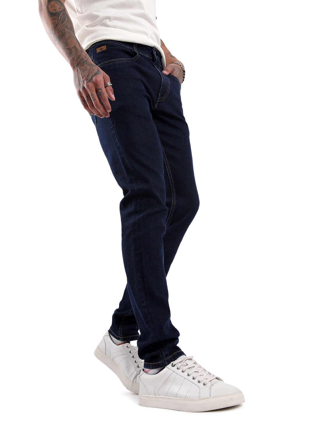 Indigo Delight Slim Tapered Jeans