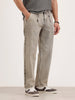 Loose Fit Pleated Denim Jeans | Grey