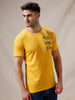 Adventure Print Yellow T-Shirt