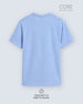 Core Basics Regular Fit T-Shirt | Essential | Light Blue