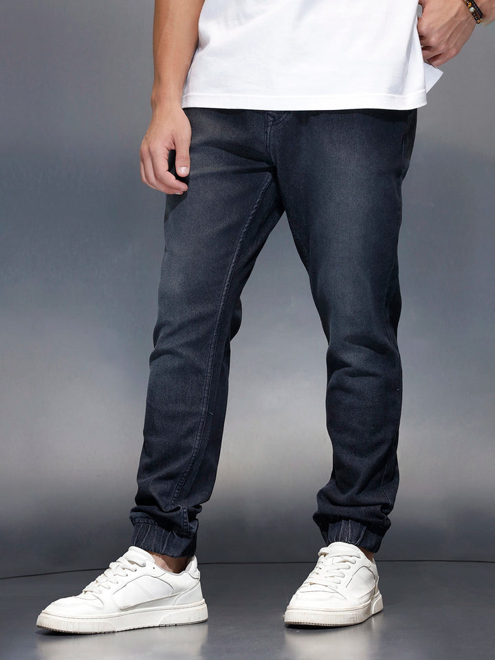 Men's Casual Denim Jogger  | Blue