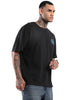 Be Authentic Oversized Black T-Shirt