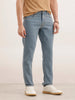 Classic Slim Fit Denim Jeans | Light Blue