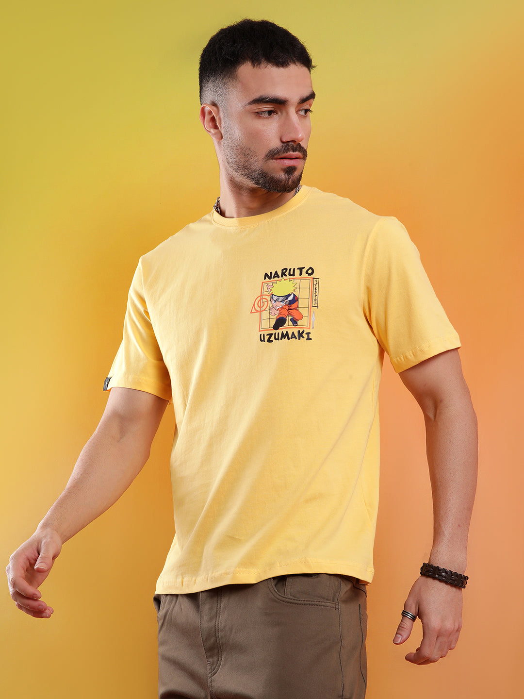 Naruto Uzumaki Yellow T-Shirt