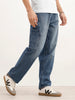 Classic Loose Fit Denim Cargos | Light Blue