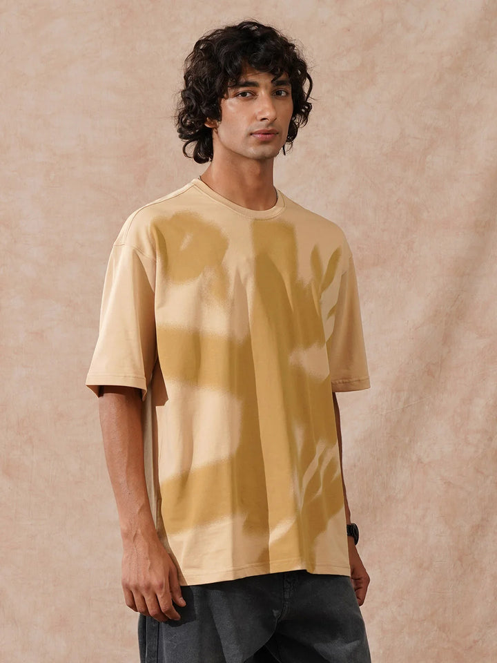 Heavy GSM Oversized T-Shirt | Beige