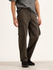 Loose Fit Cargo Trouser | Olive