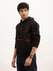 Classic Puff Printed Hooded Sweatshirt | Black