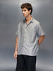 Men's Casual Regular Fit Half Sleeve Shirt  |  Grey