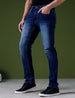 Blue Washed Denim Jeans