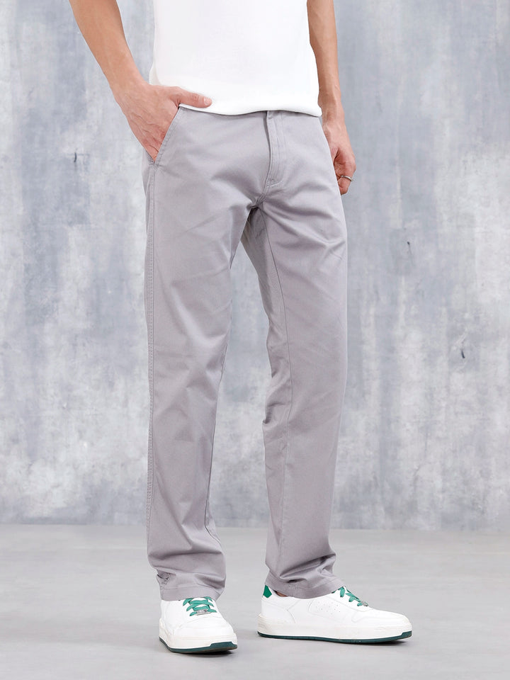 Men's Straight Fit Woven Jogger | Grey