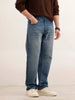 Faded Anti Fit Denim Jeans | Light Blue