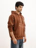 Classic Puff Printed Hooded Sweatshirt | Brown
