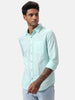 Mint Blue Solid Shirt