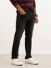 Slim Fit Solid Denim Jeans | Dark Grey | WWJN2354MF