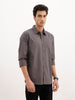 Solid Slim Fit Shirt | Dark Grey