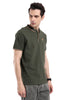 Olive Tipping Collar Polo