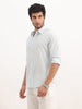 Solid Slim Fit Full Sleeve Shirt | Light Blue