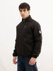 Solid Comfort Fit Hooded Jacket | Black | WJK02FSCM1001W