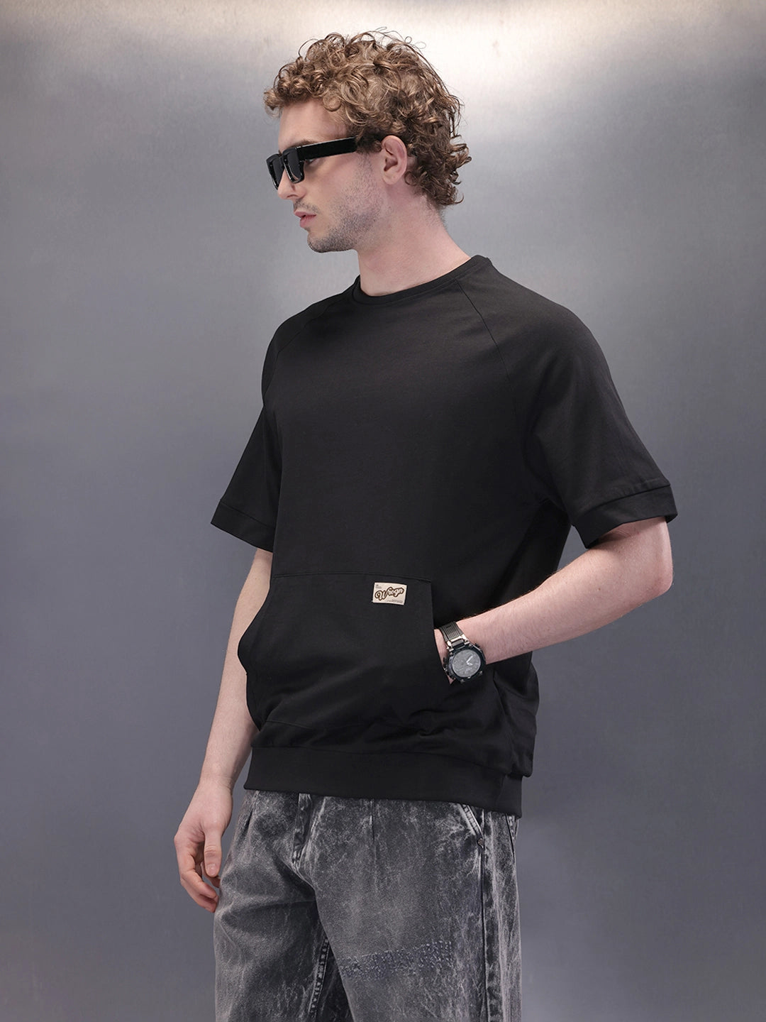 Cut & Sue Oversized T-Shirt | Black