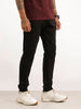 Black Solid Comfort Jogger