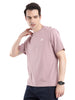 Basic Logo Printed Pink T-Shirt