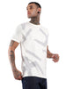 Wrogn Brush Strokes Off White T-Shirt