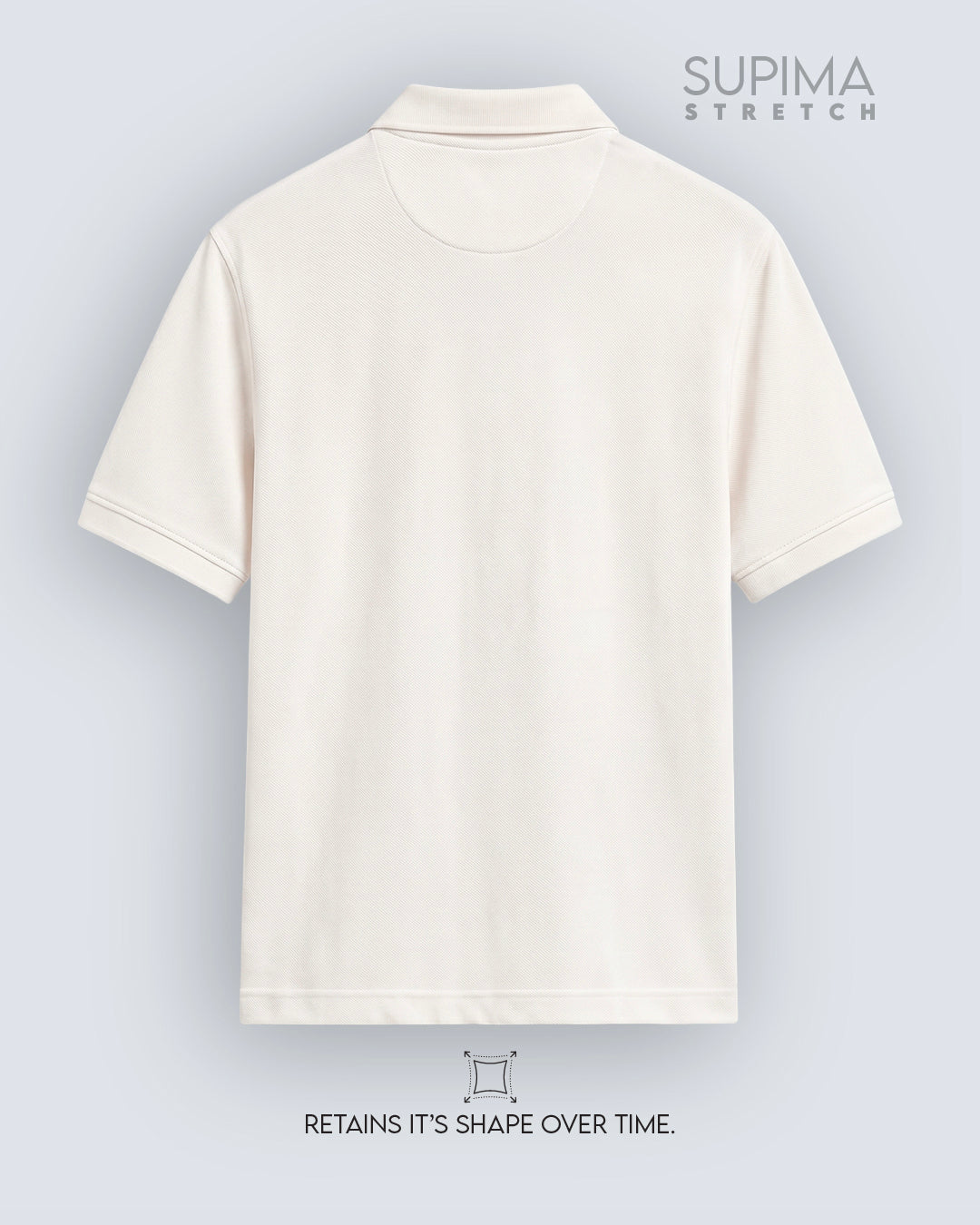 Essential Supima Polo T-Shirt | Essential | White
