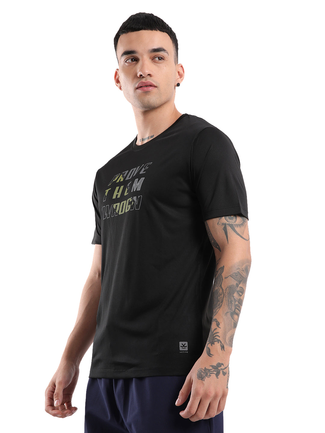 Prove Them Wrogn Jet Black T-Shirt