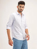 Classic Regular Fit Striped Shirt | Blue