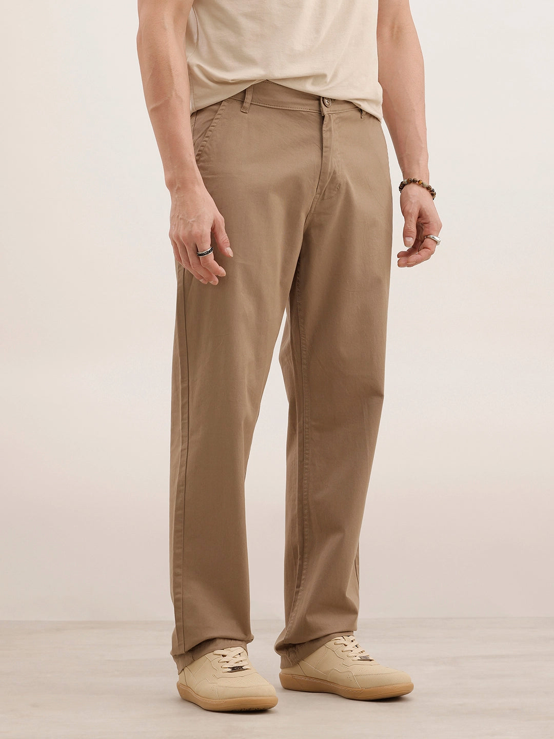 Anti Fit Classic Trouser | Khaki