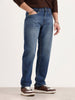 Faded Anti Fit Denim Jeans | Light Blue