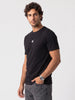 Regular Fit Placement Printed T-Shirt | Black