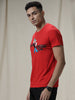 Popeye Printed Red T-Shirt